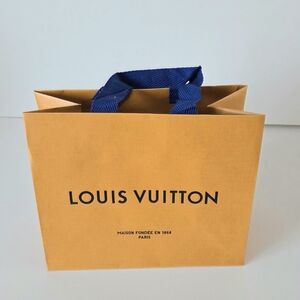 Louis Vuitton Orange Shopping Bag